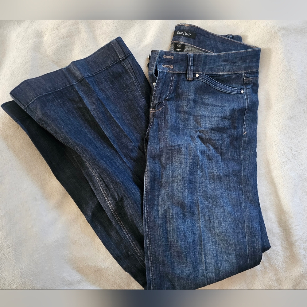 White House Black Market Men's Dark Blue Slim Jeans